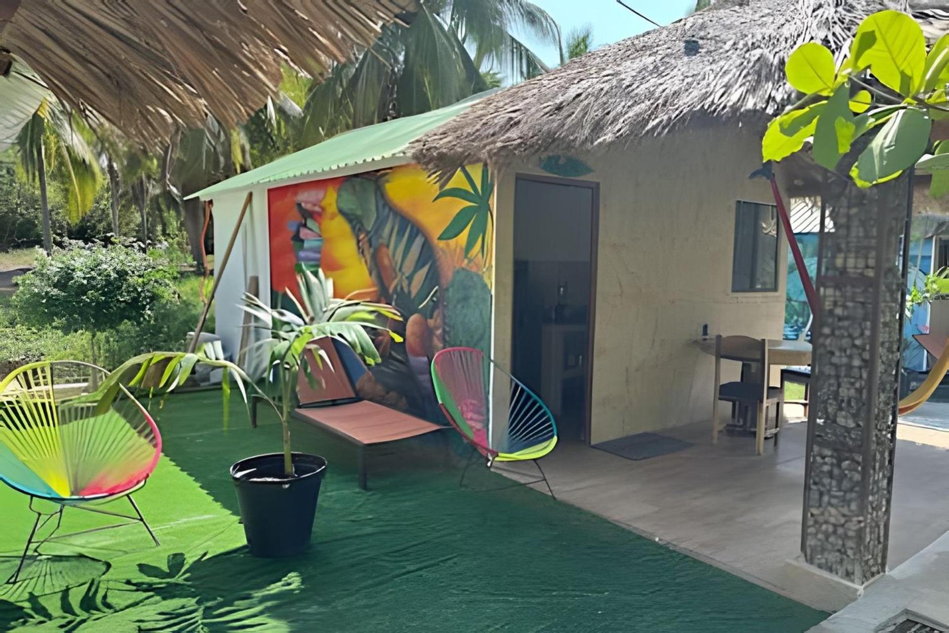 Casa Las Palmas Playa La Saladita Zihuatanejo Extérieur photo