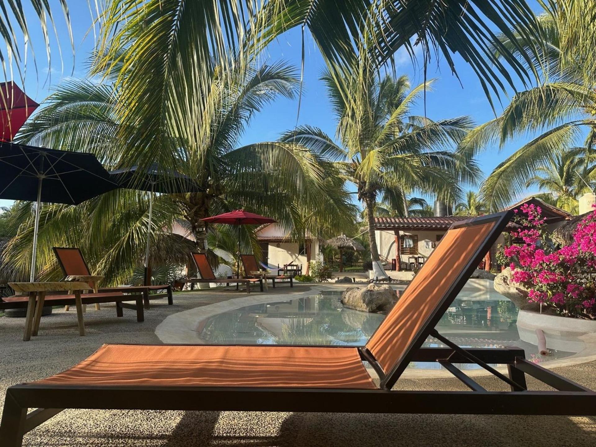 Casa Las Palmas Playa La Saladita Zihuatanejo Extérieur photo
